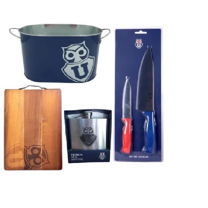 U DE CHILE - SET 4PCS PARRILLERO U DE CHILE