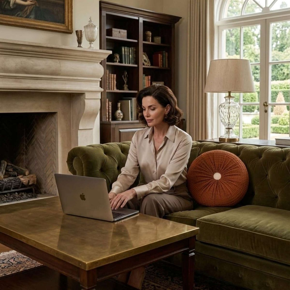 GENERICO - Cojines Redondo Plisado Terciopelo Acento Elegante Para Sofá pack de 5