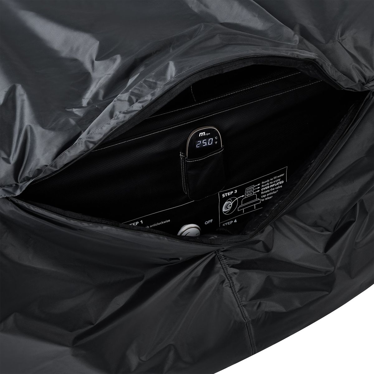 MSPA - Cobertor Térmico MSPA para Hot Tubs Cuadrados de 4 Personas