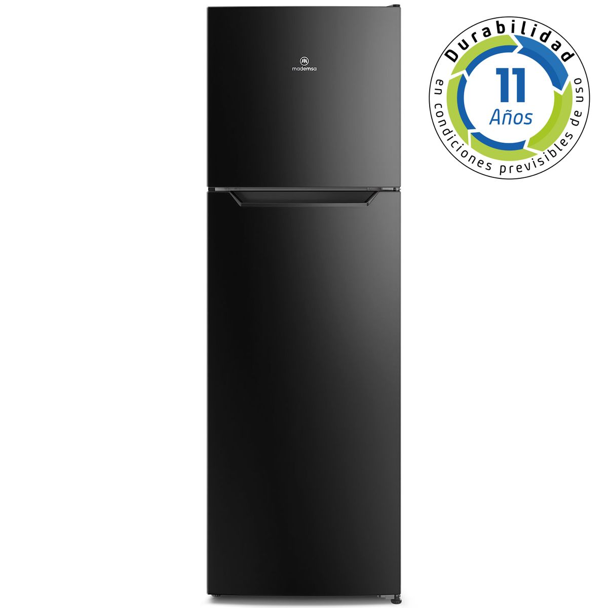 Refrigerador Mademsa 247L No Frost Top Freezer Inverter Puerta Reversible Altus 1250B Negro, marca MADEMSA - Foto Principal