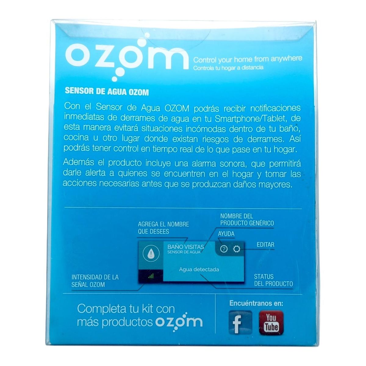 GENERICO - Sensor De Agua Ozom Inalambrico