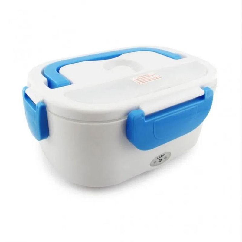 GENERICO - Taper Hermetico Contenedor Calentador Comida Lunch Box Azul