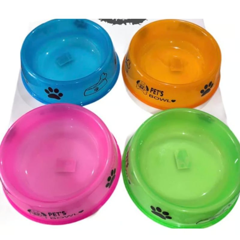 GENERICO - Plato Plastico Para Perros Con Diseño