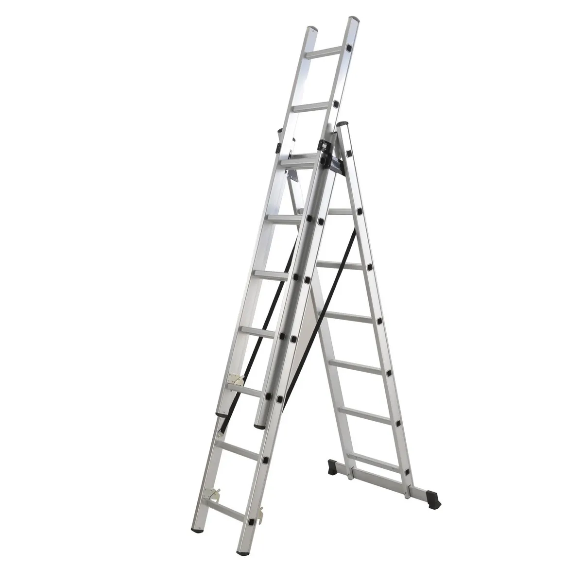 Escalera Extensible 3 Tramos Profesional 4,27 MT Everest, marca EVEREST - Foto Principal