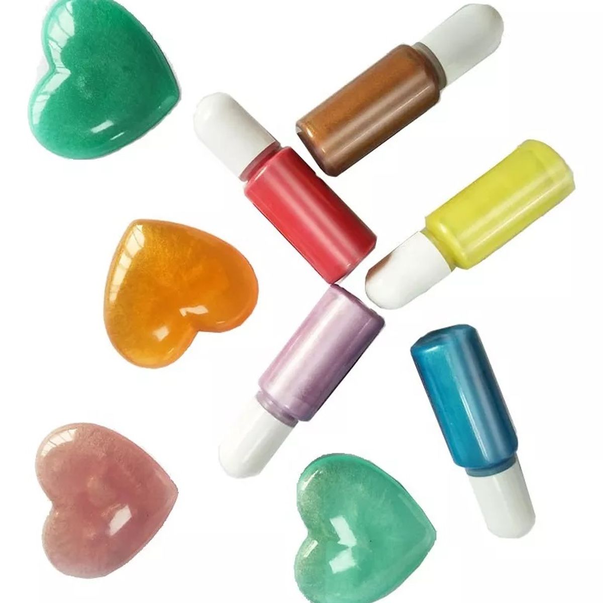 GENERICO - Pigmento Perla Para Maquillaje Uñas Labial Etc 20pc Perla