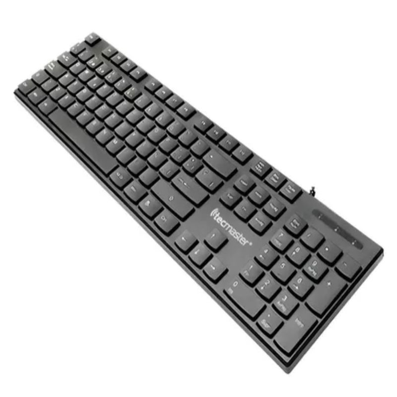 TECMASTER - Teclado Básico Cableado Tecmaster TM-100513