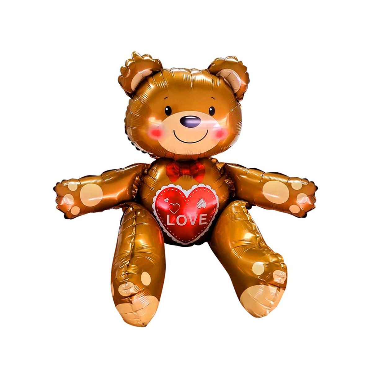 GENERICO - GLOBO METALICO OSITO TEDDY 75X39 X1 UNI