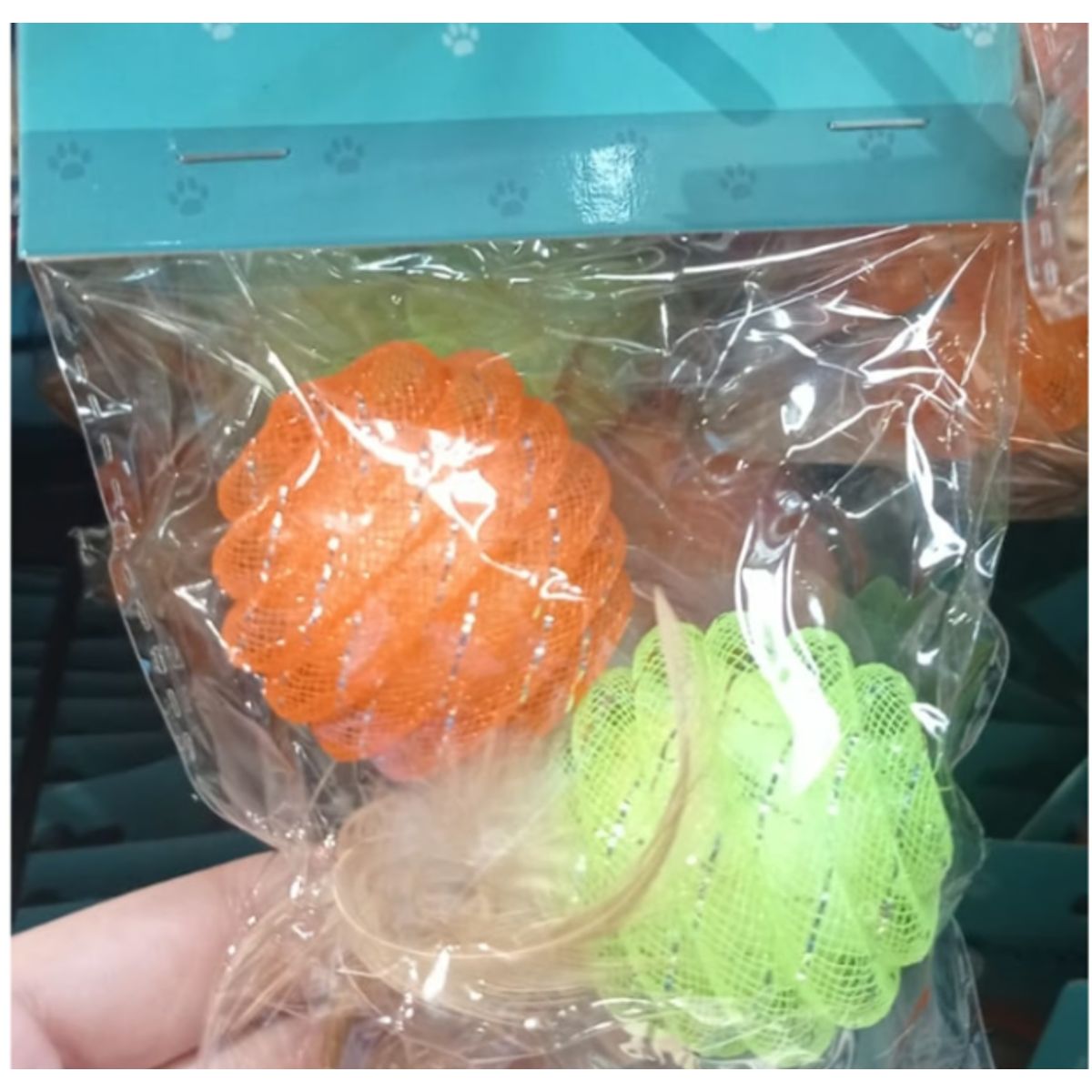 GENERICO - Mini Bolas De Juguete Para Gatos Mascotas Set 2