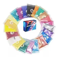 GENERICO - Pigmento Polvo Resina Epoxi Y Uv Colorante Color Solido 24