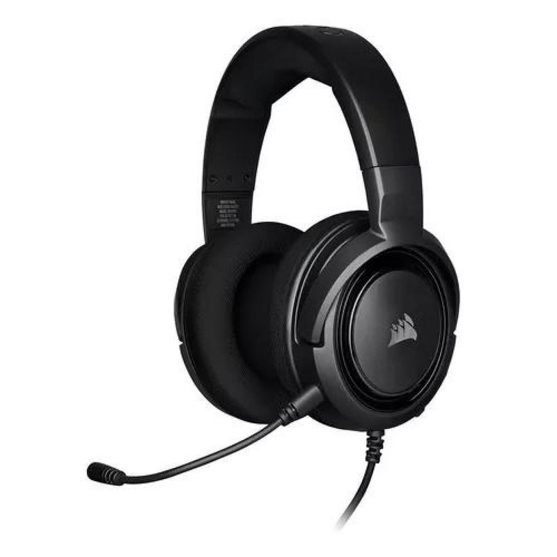 CORSAIR - Auriculares gamer Corsair HS35 stereo carbon negro