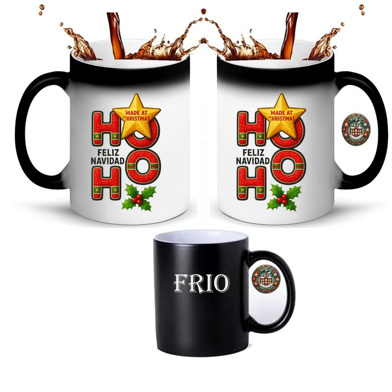 GENERICO - Tazón Mágico Navideño Made at Christmas.