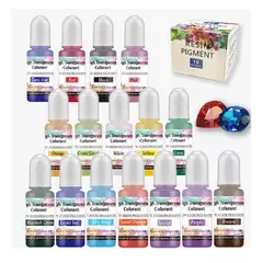 GENERICO - Pigmento Para Resina Uv Traslucido Epóxica 16 Colores…