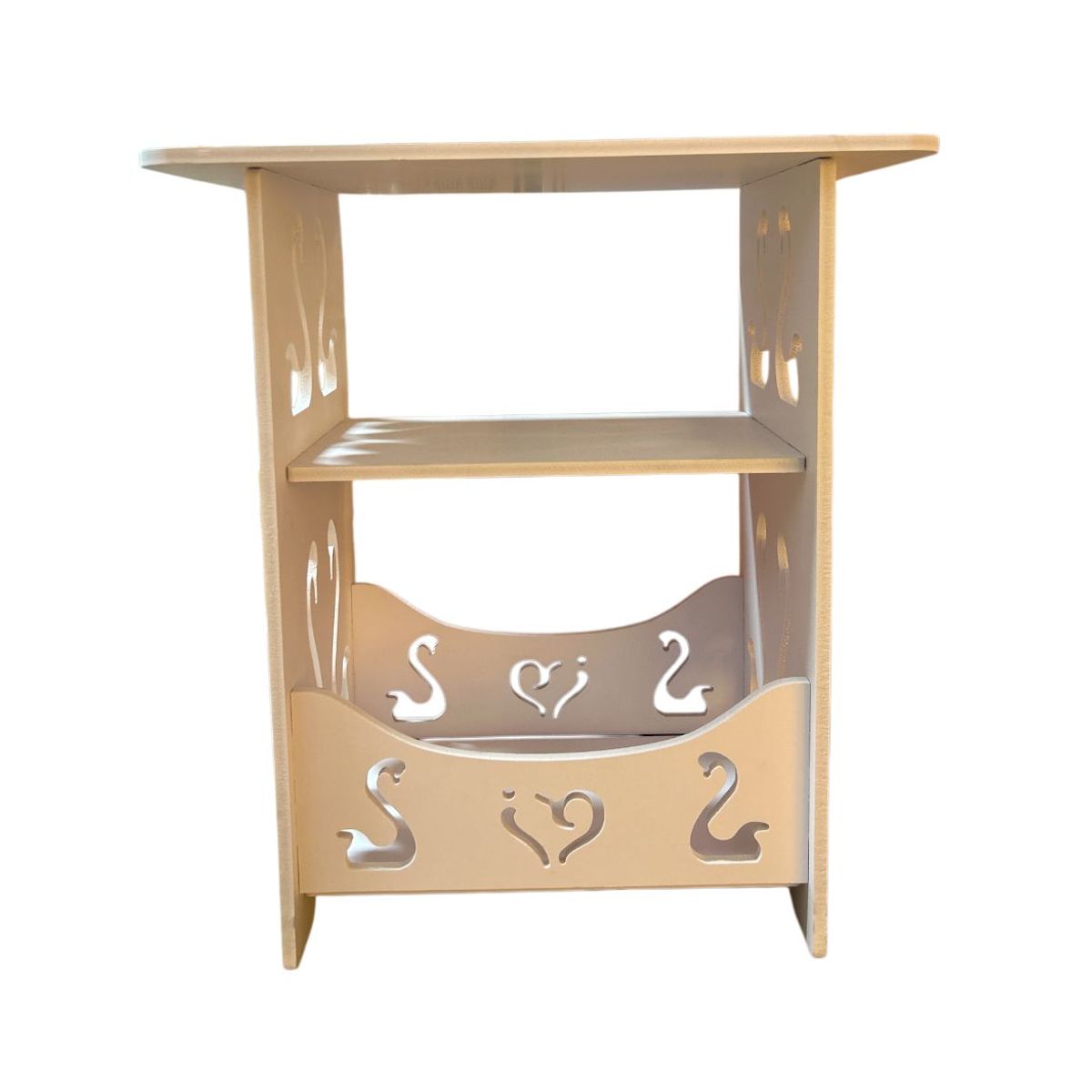 GENERICO - MESA REVISTERO PLASTIMADERA ARMABLE