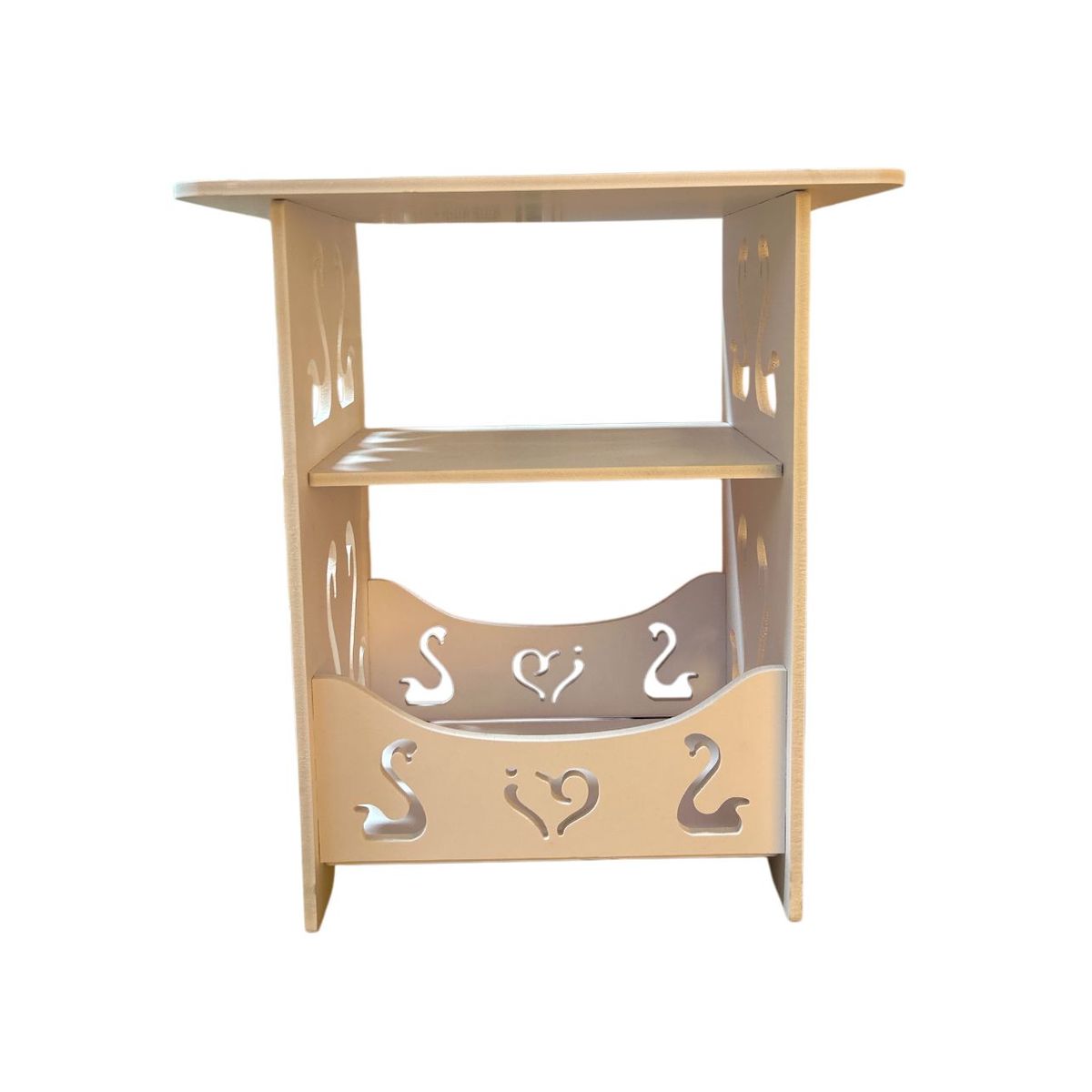 GENERICO - MESA REVISTERO PLASTIMADERA ARMABLE