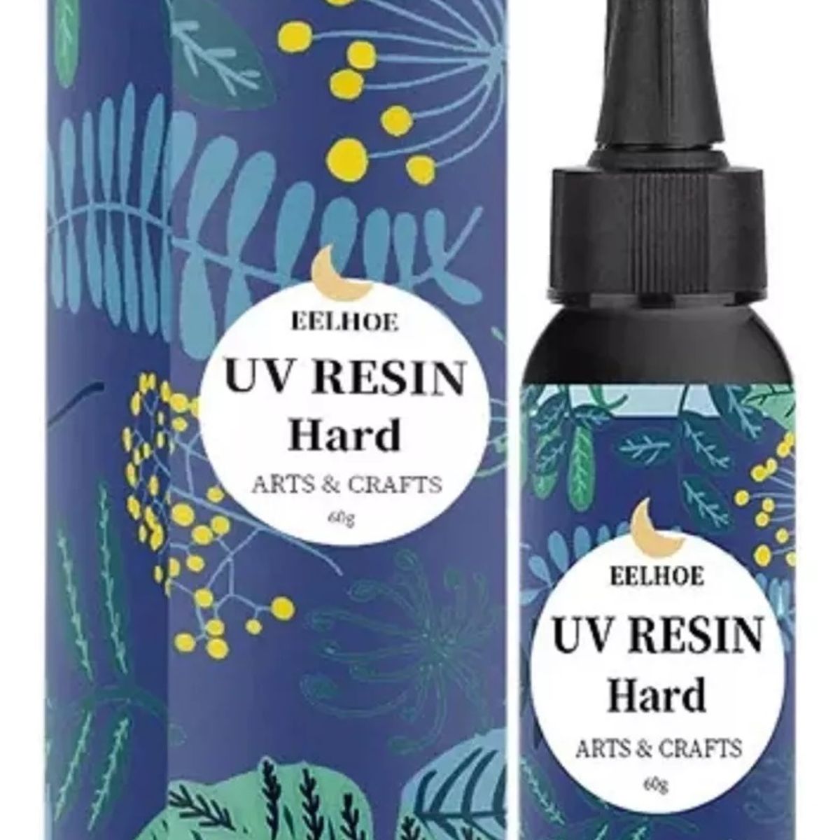 GENERICO - Resina Uv Cristal Secado Ultravioleta Bisuterías Joyas 60g…