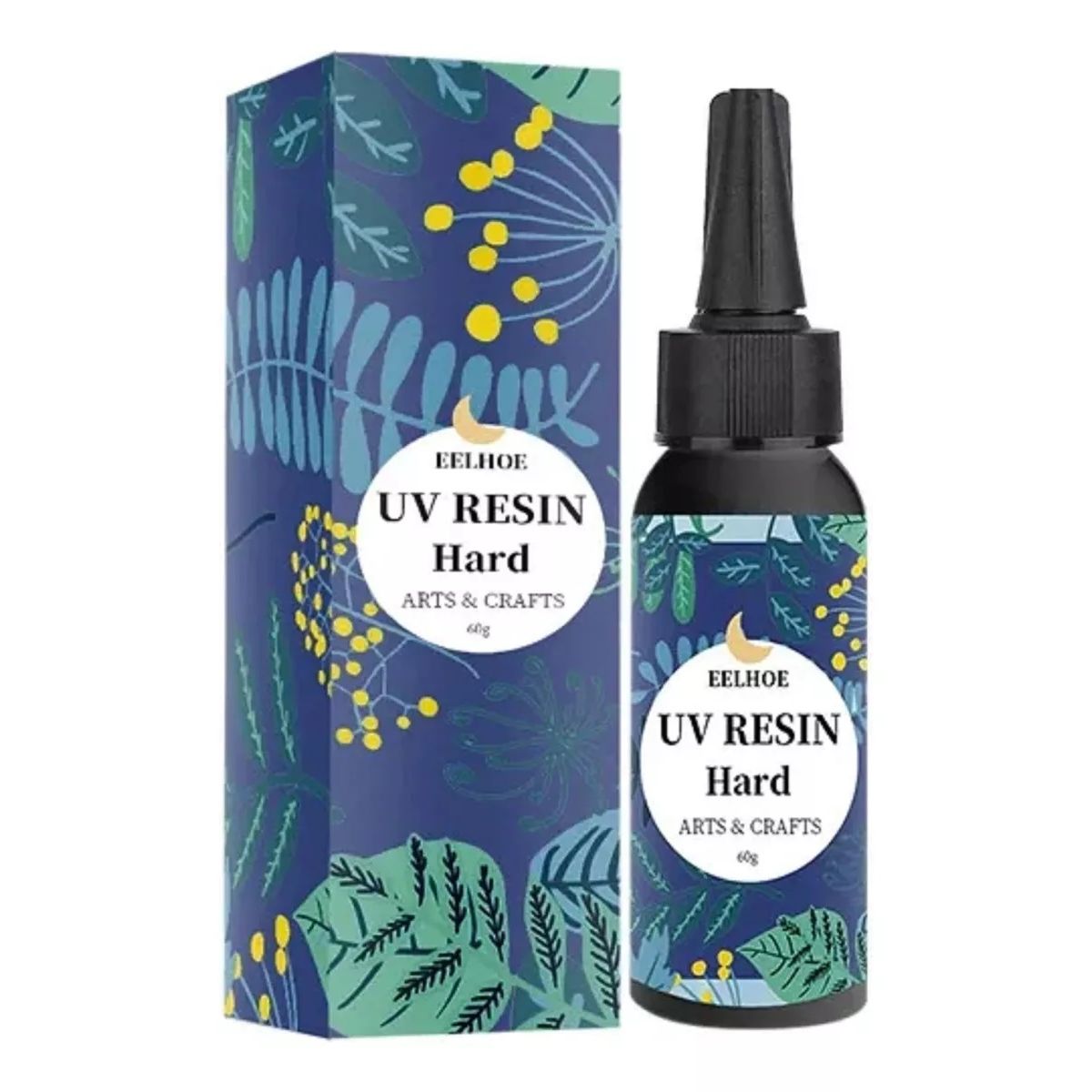 GENERICO - Resina Uv Cristal Secado Ultravioleta Bisuterías Joyas 60g…