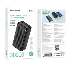 HOCO - Cargador Batería Externa Portátil Power Bank 30000 Mah