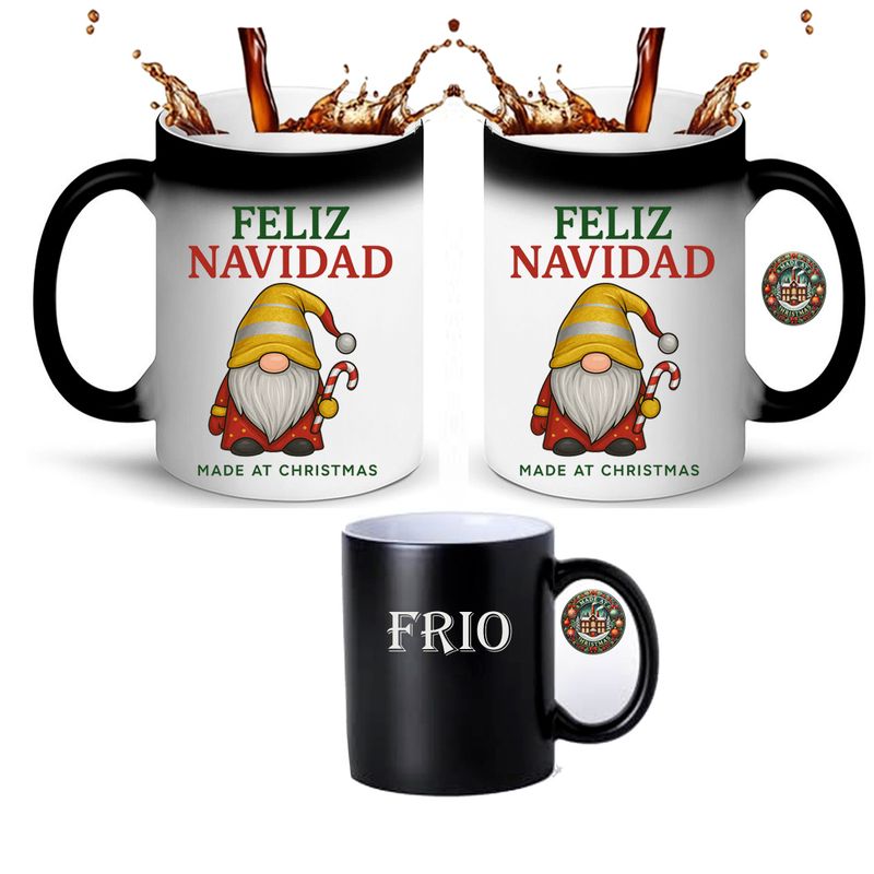 GENERICO - Tazón Mágico Navideño Made at Christmasf.