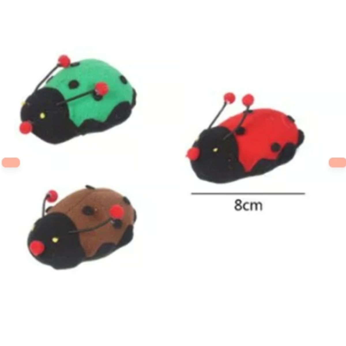 GENERICO - Escarabajo Chinita Juguete Para Gatos