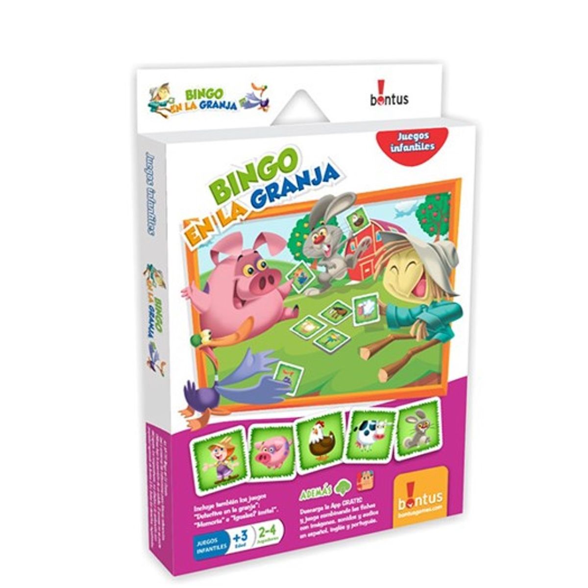 GENERICO - Bingo en la granja - Juego de cartas