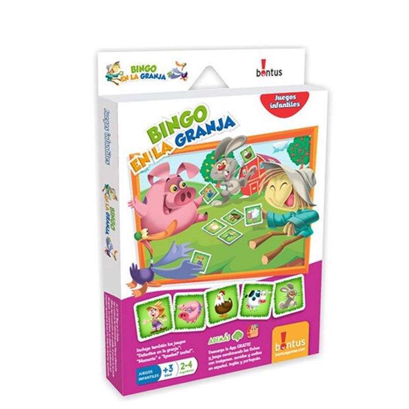GENERICO - Bingo en la granja - Juego de cartas
