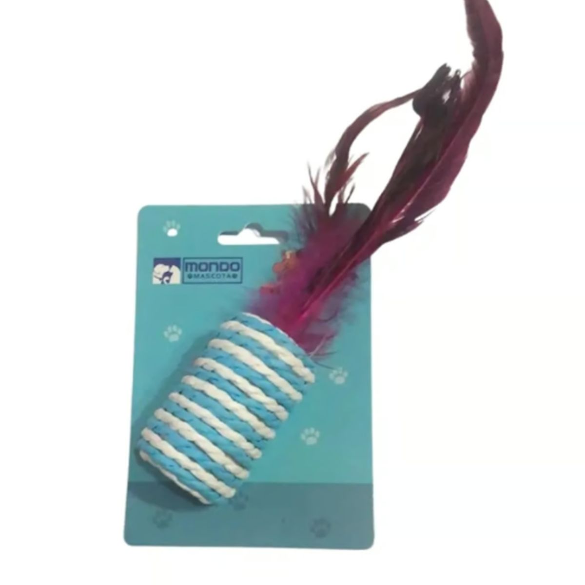 GENERICO - Juguete Rollito Para Gatos Con Plumas