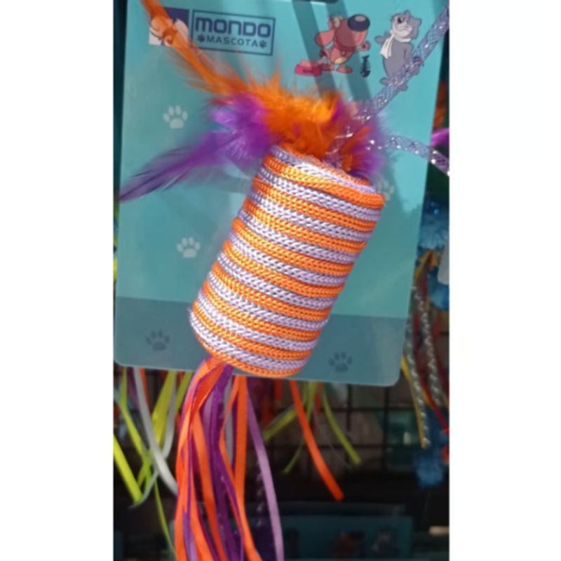 GENERICO - Juguete Para Gatos De Hilo Con Plumas