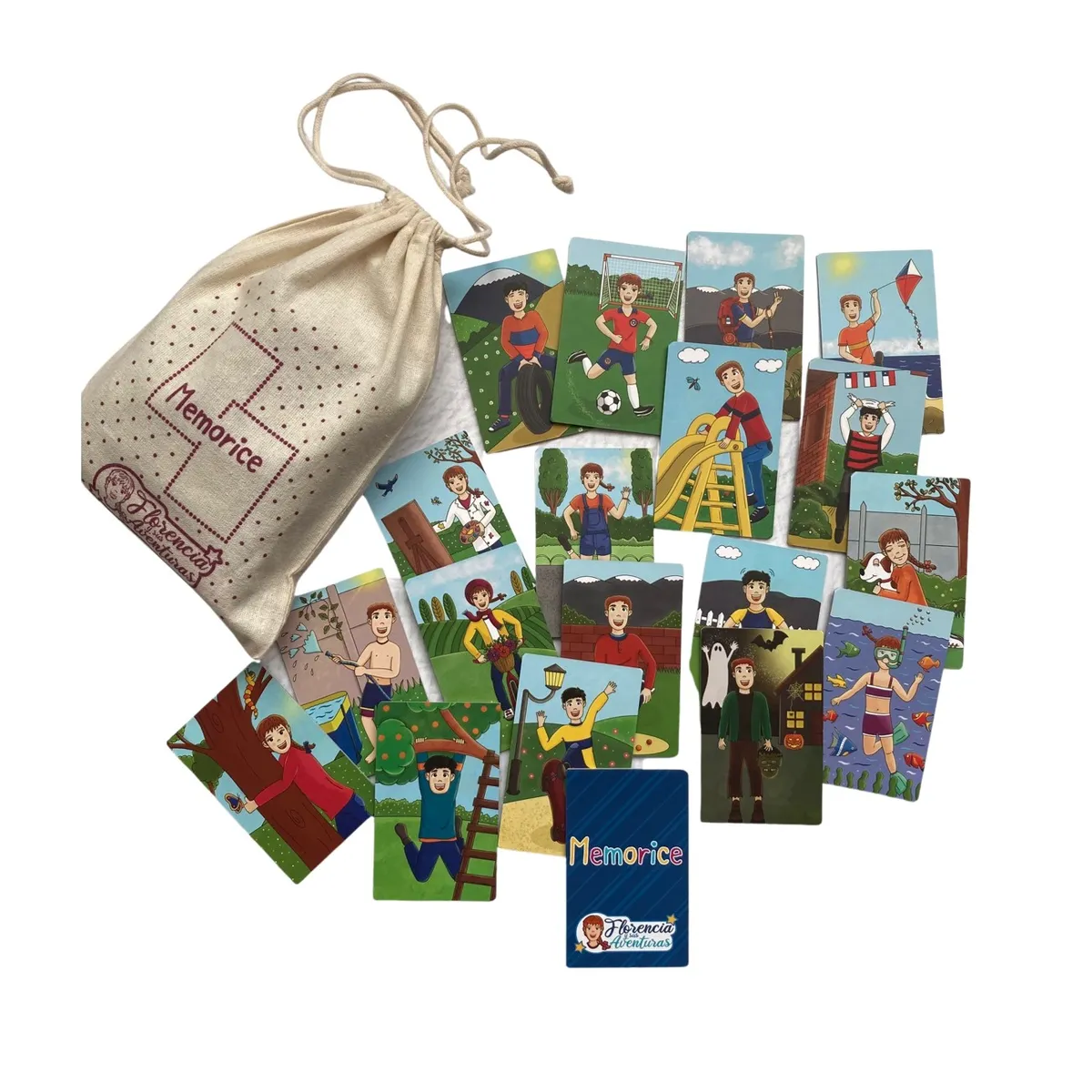 FLORENCIA Y SUS AVENTURAS - Memorice Florencia y sus aventuras