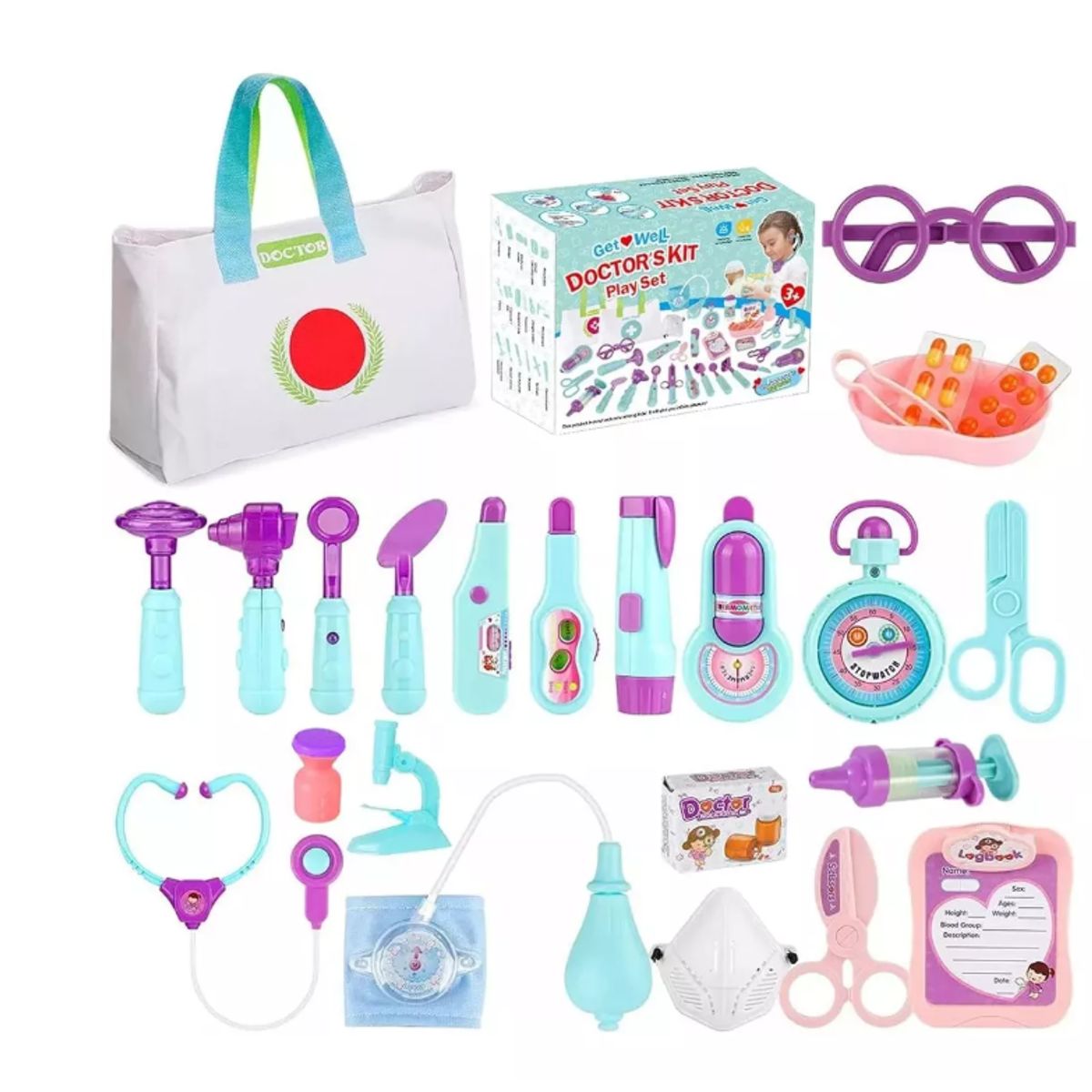 GENERICO - Set Juguetes Medico Doctor Niños Infantil Con Luz Y Sonido