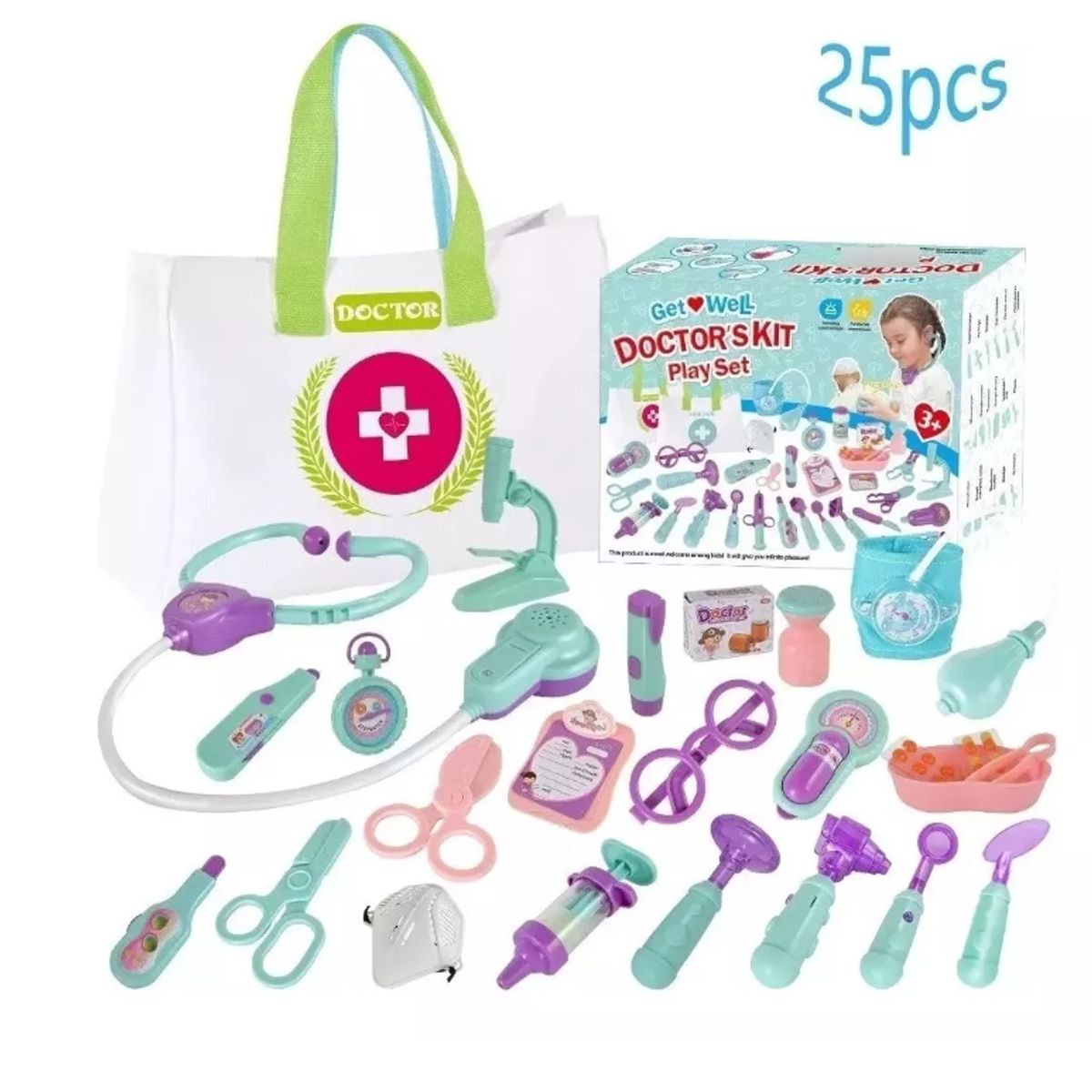 GENERICO - Set Juguetes Medico Doctor Niños Infantil Con Luz Y Sonido