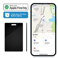 Tarjeta Rastreadora Localizador De Billetera Solo Para Apple