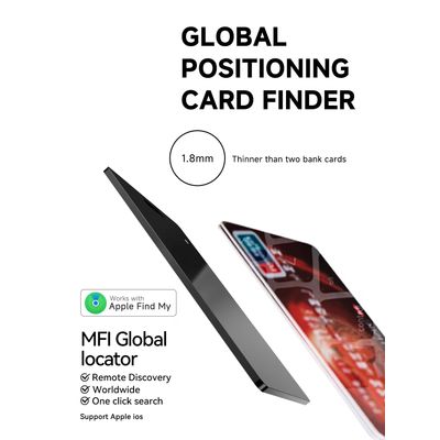 Imagen 2 del producto Tarjeta Rastreadora Localizador De Billetera Solo Para Apple