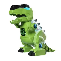 GENERICO - Juguete Dinosaurio Robot Mecánico Luces Sonido Y Movimiento