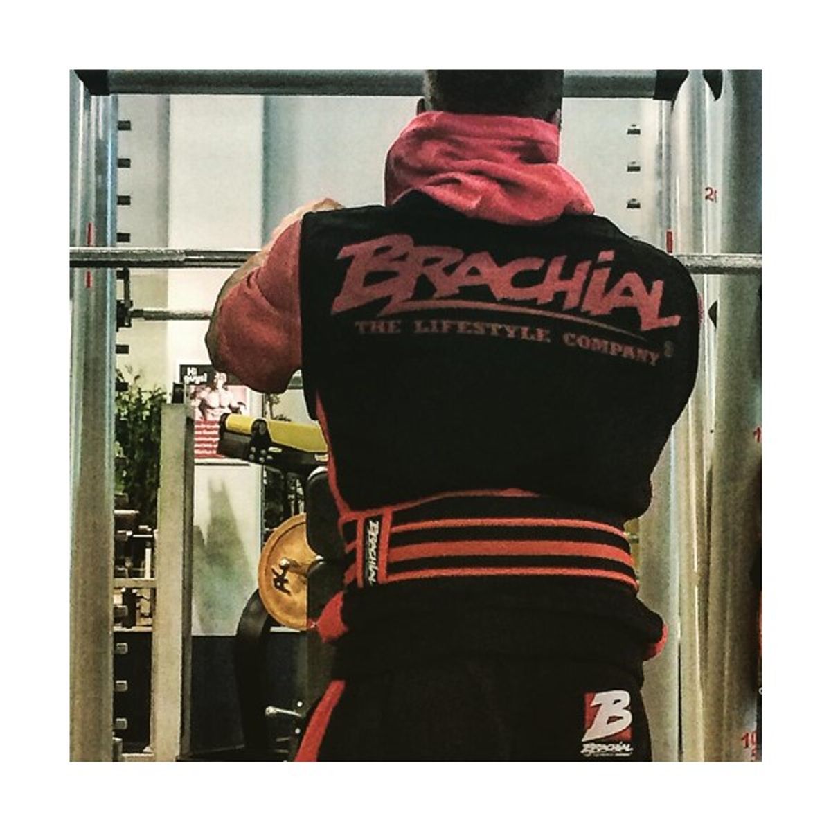GENERICO - Cinturon De Pesas Para Gimnasio Brachial Lift Foam Belt L