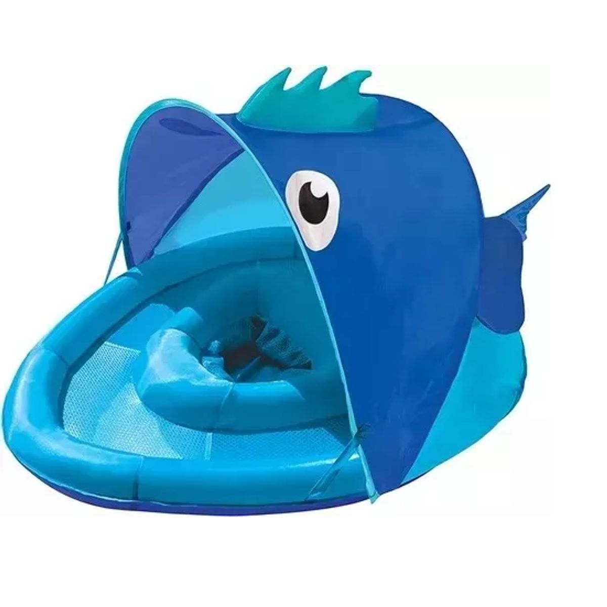 GENERICO - Flotador Con Techo Inflable Bebés Piscina Playa Verano 6-24m