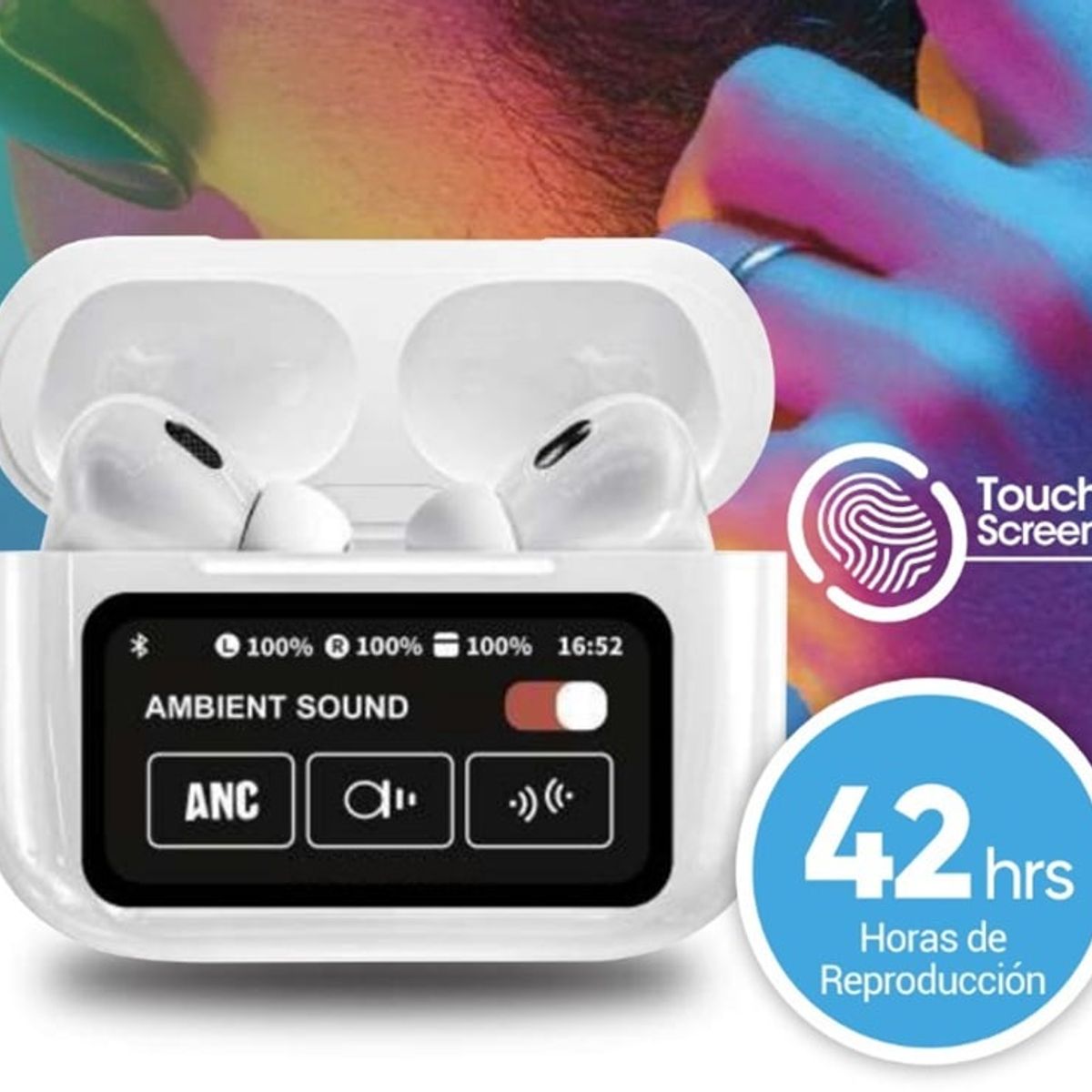 MLAB - Audifonos MLAB Air SmartTouch Blanco Nexstore - 9368