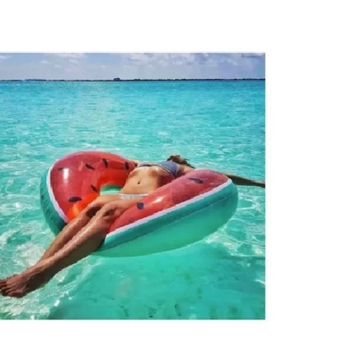 GENERICO - Flotador Sandía 120 Cm , Sandía Piscina Playa Verano