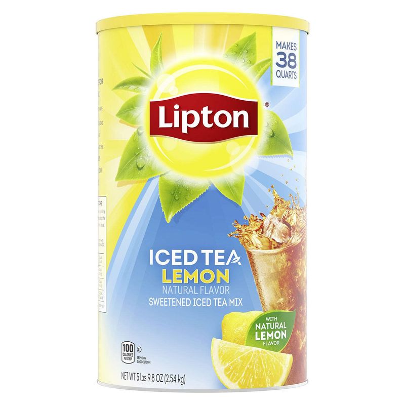 GENERICO - Lipton Iced Tea Lemon Te Helado En Polvo 2kg Sabor Limon