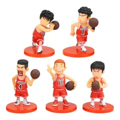 GENERICO - Set 5 Figuras Slam Dunk Equipo Shohoku