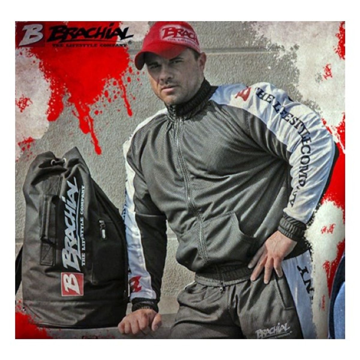 GENERICO - Brachial Bolso Deportivo Para El Gimnasio Duffel Bag Black