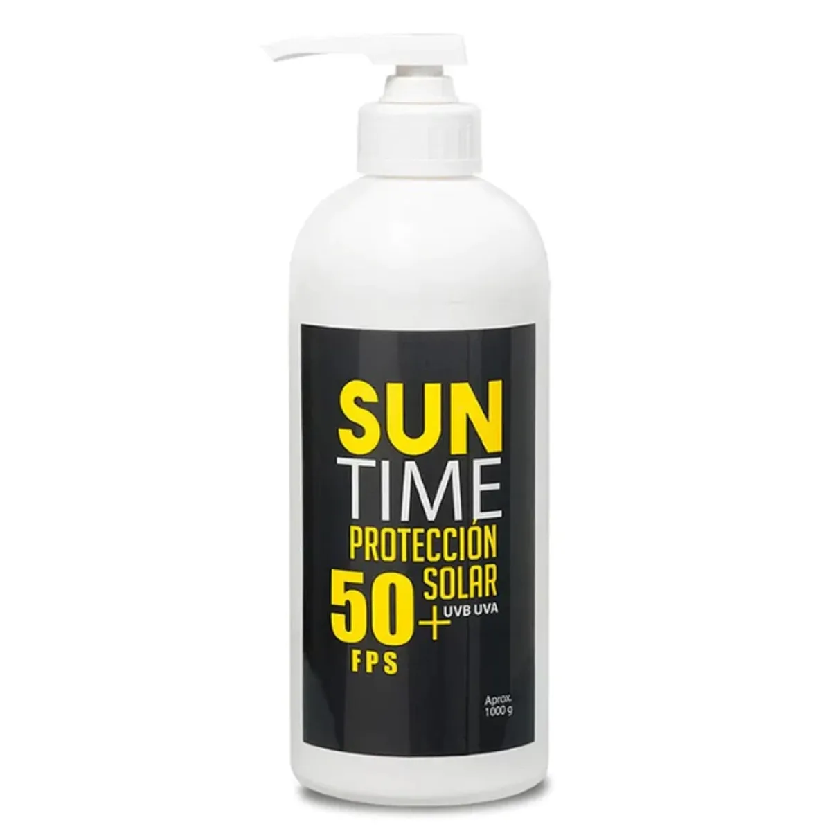 GENERICO - Bloqueador Solar Suntime Fps 50+ Botella 1 Litro