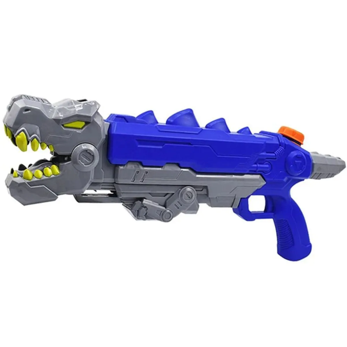GENERICO - Pistola Lanza Agua Dinosaurio Rex Azul Juguete Verano