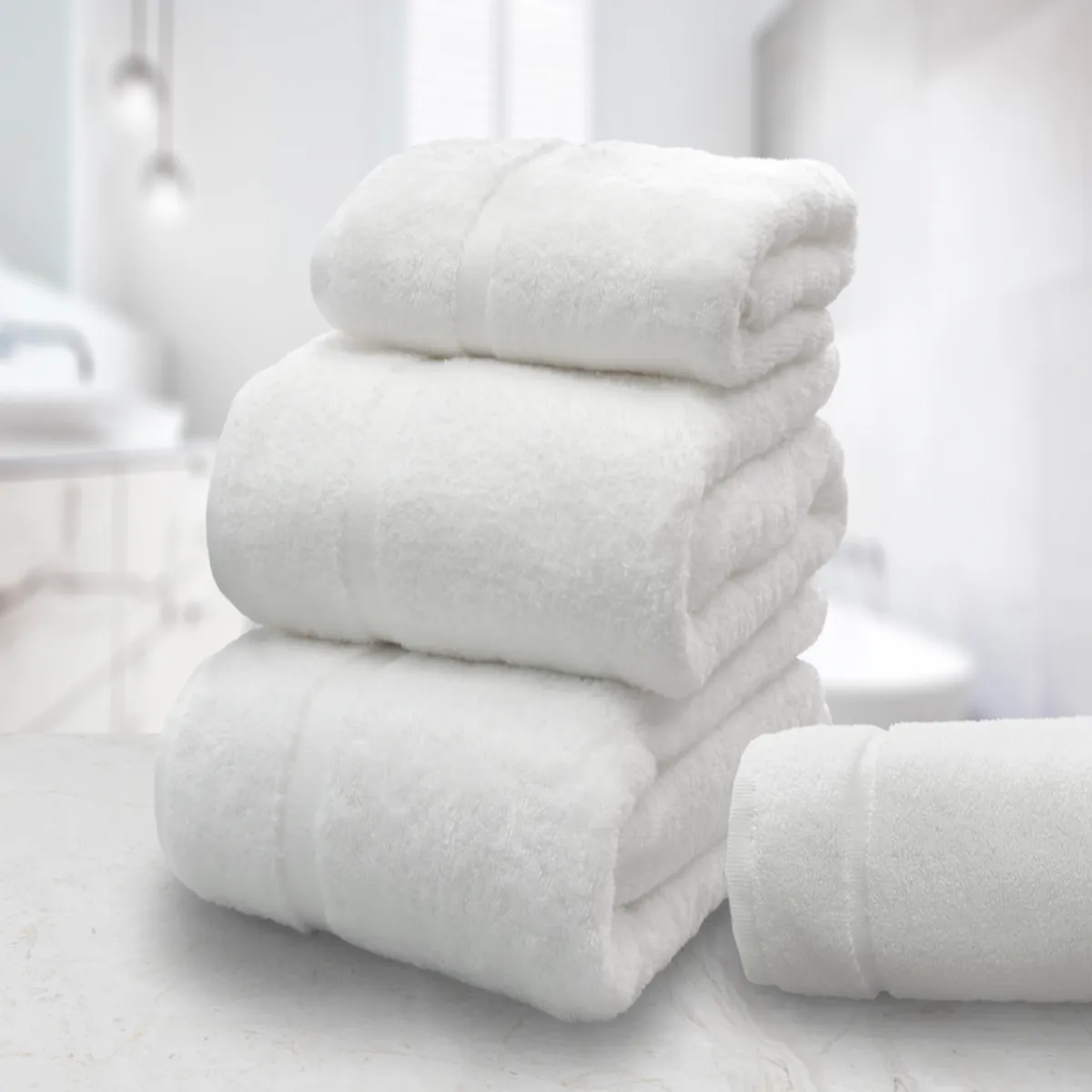 KARSTEN - Juego 5 toallas de baño Karsten 600gr