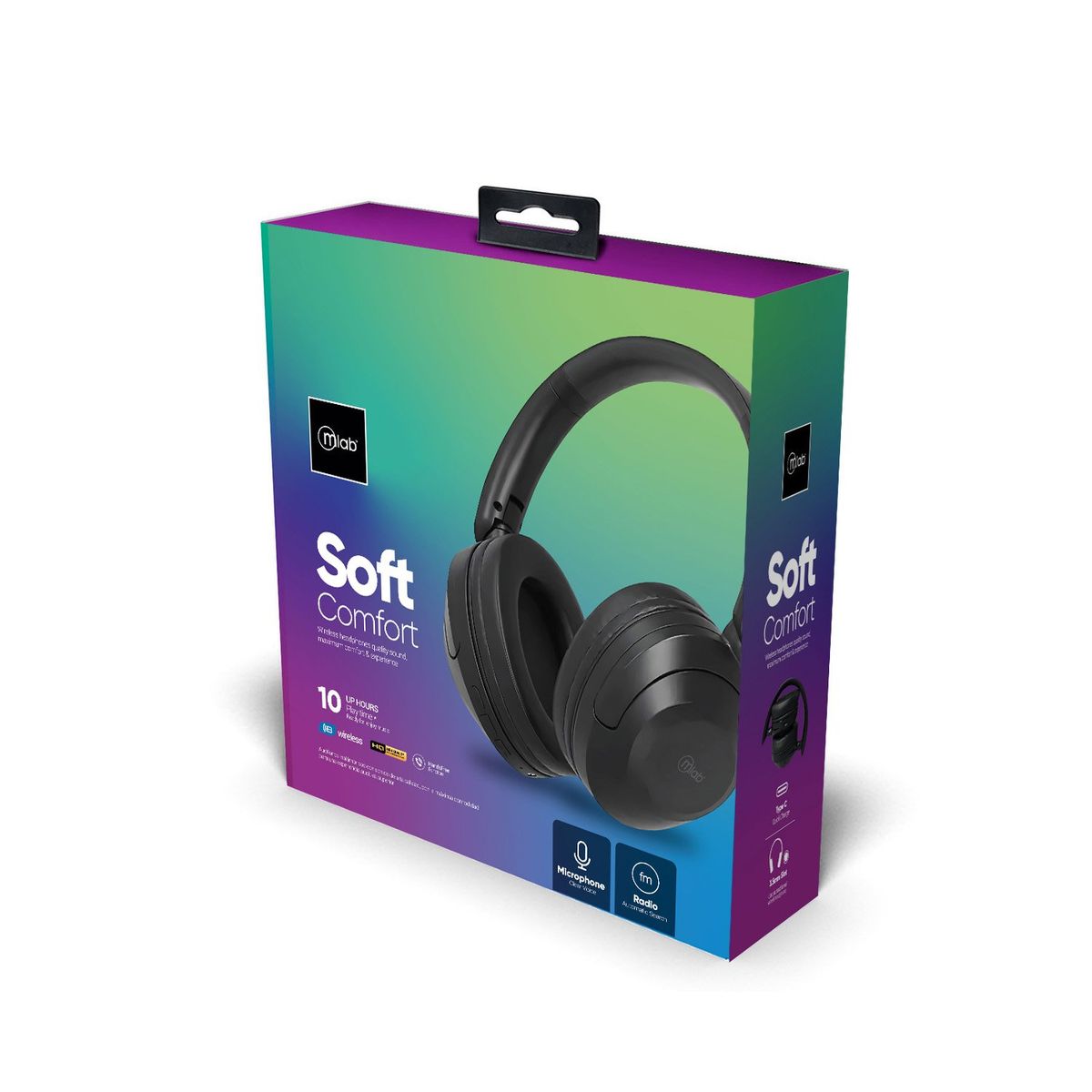 MLAB - Audifonos MLAB Soft Comfort Negro Nexstore - 9372