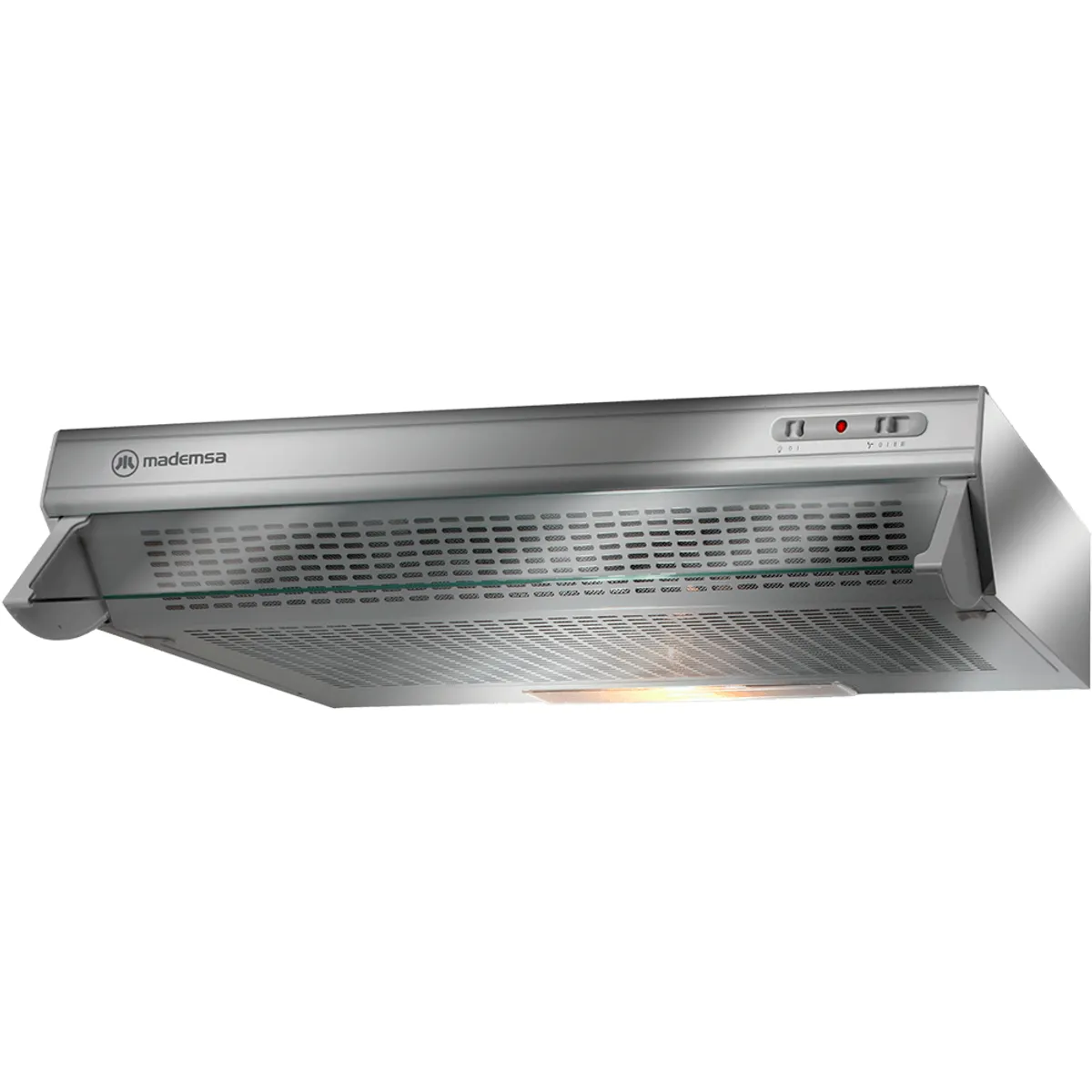 MADEMSA - Campana de Cocina Extractora Mademsa 90 cm Double Function MX U190 Inox