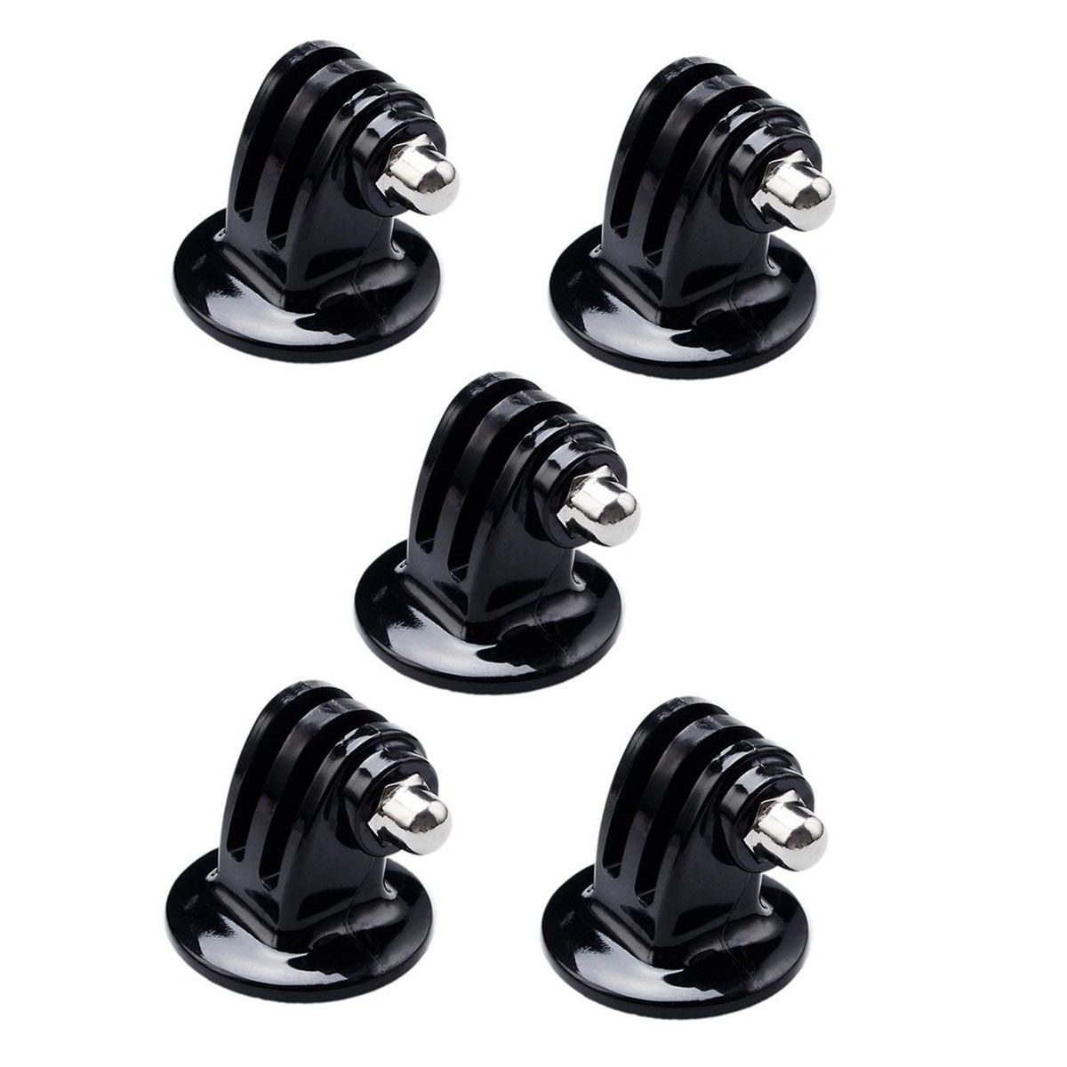 GENERICO - 5 ADAPTADORES MONTURA GOPRO A TRIPODE