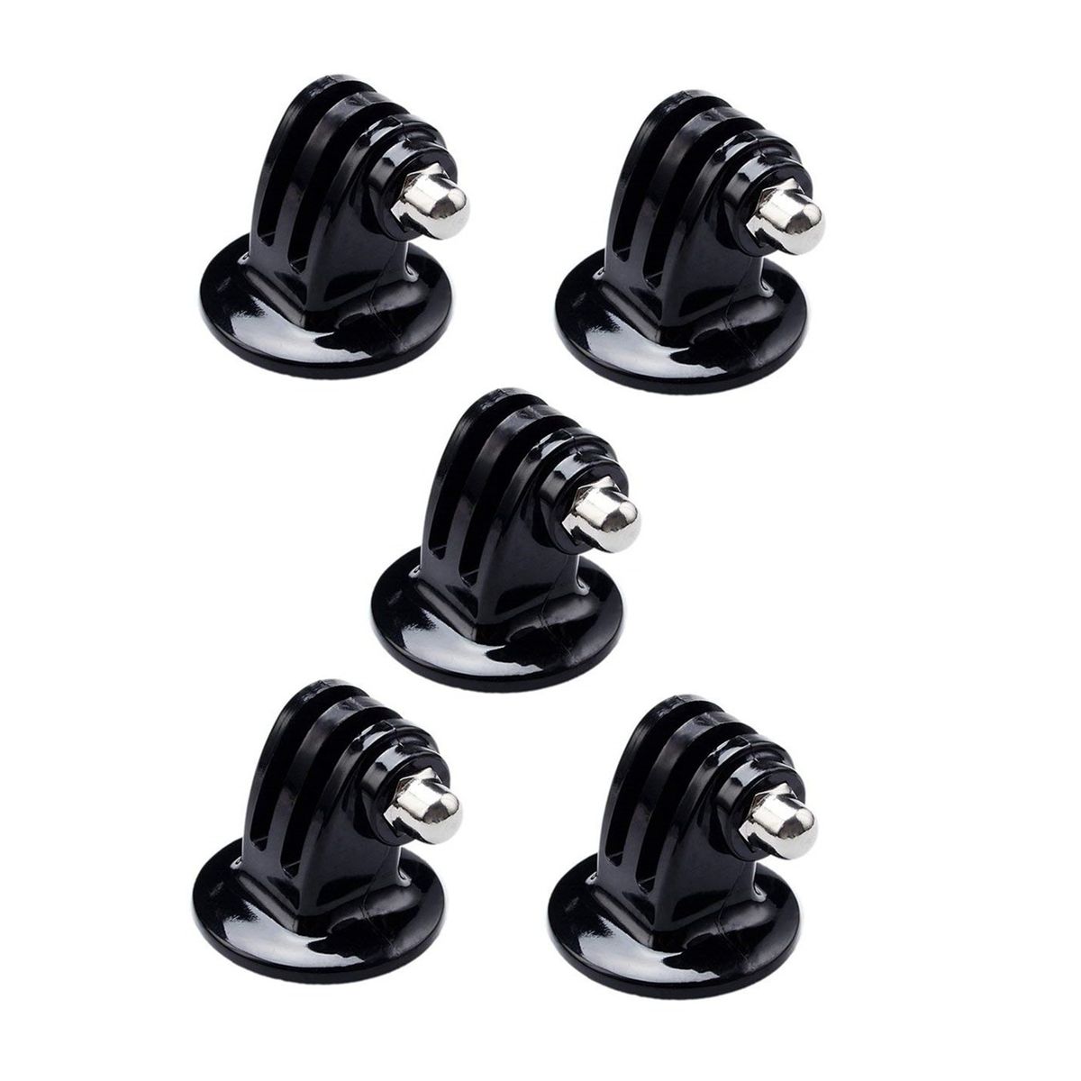 GENERICO - 5 ADAPTADORES MONTURA GOPRO A TRIPODE