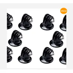 GENERICO - 10 ADAPTADORES MONTURA GOPRO A TRIPODE
