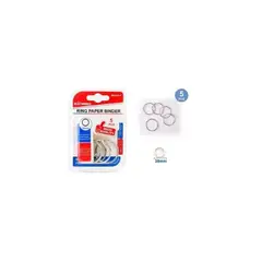 GENERICO - Anillas Metálicas 38 Mm 5 Pcs
