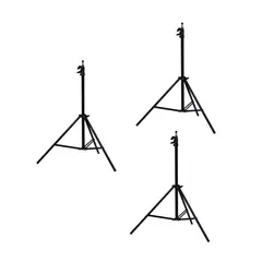 GENERICO - 3 ATRILES STAND PARA ESTUDIO FOTOGRÁFICO TRÍPODE 2 METROS